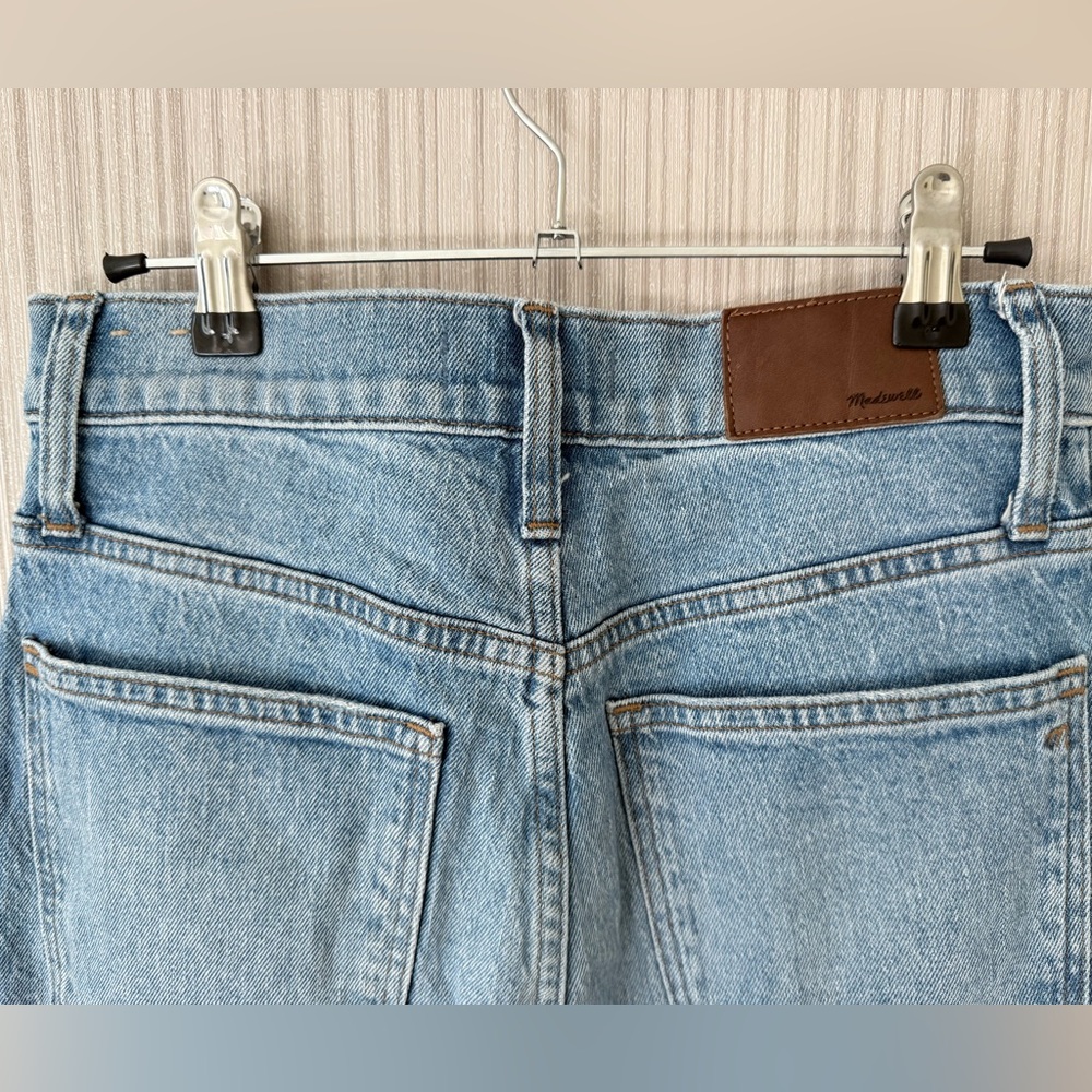 Madewell Light Blue Distressed Boyfriend Jeans - Picture 5 of 5